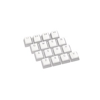 ENDORFY Klávesy PBT Pudding Onyx White Double shot, bílá