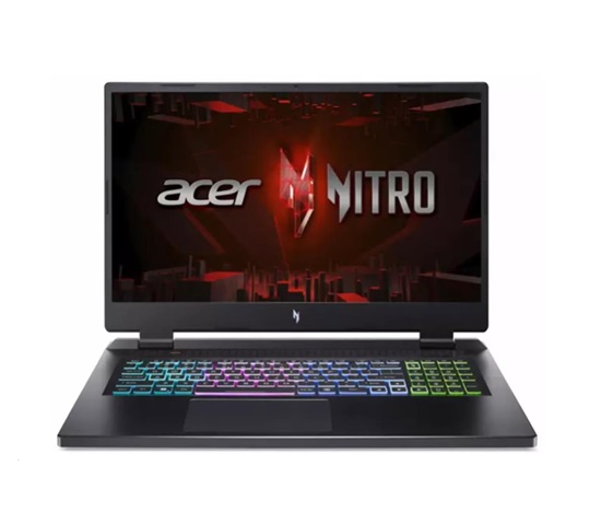 ACER NTB Nitro 17 (AN17-41-R8FE),Ryzen7-7840HS,17.3" 2560x1440,32GB,1024GB SSD,NVIDIA GeForce RTX 4050,W11H,Blackl