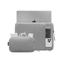 tomtoc Sleeve Kit - 13" MacBook Pro / Air, šedá
