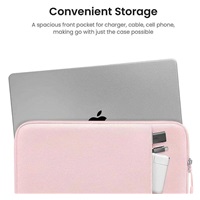 tomtoc Sleeve - 14" MacBook Pro, růžová
