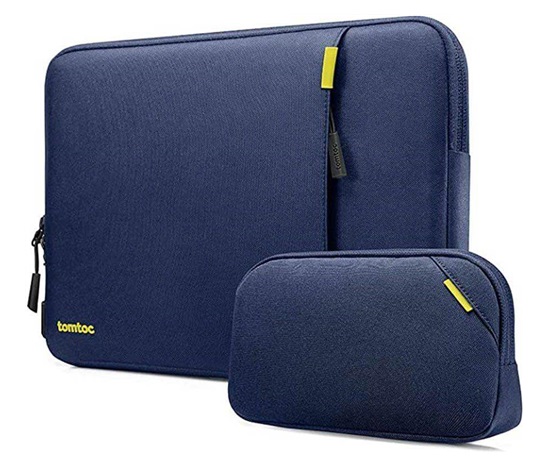 tomtoc Sleeve Kit - 14" MacBook Pro / Air, námořní modrá