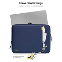 tomtoc Sleeve Kit - 16" MacBook Pro/ 15,3“ MacBook Air, námořní modrá