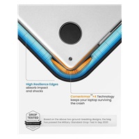 tomtoc Sleeve Kit - 16" MacBook Pro/ 15,3“ MacBook Air, námořní modrá