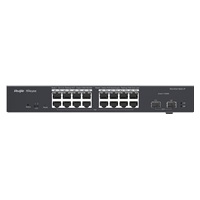 Reyee RG-ES218GC-P Smart mananged PoE switch, 16x PoE, 2x SFP