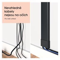 Vogel‘s TVA 7000 B Kabelový kryt