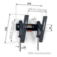 Vogel‘s TVM 3213 TV držák s náklonem S