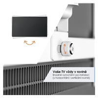 Vogel‘s TVM 3643W TV rameno 3 klouby L