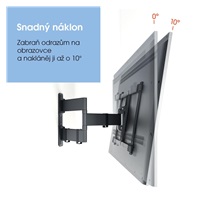 Vogel‘s TVM 3843 TV rameno 3 klouby XL