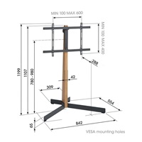 Vogel‘s TVS 3695W TV stojan dub