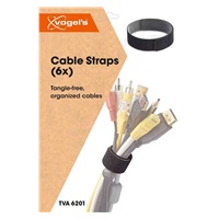 Vogel‘s TVA 6201 Pásky na kabely, 6 ks