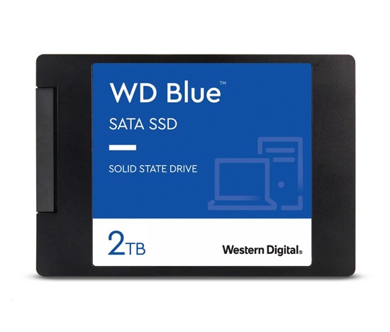 WD BLUE SSD 3D NAND WDS200T3B0A 2TB SATA/600, (R:560, W:530MB/s), 2.5"