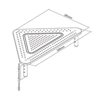 GEMBIRD Držák podstavec pod monitor MS-TABLE-02, černý