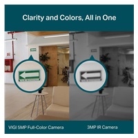 TP-Link VIGI C450(4mm) 5MP, Turret, PoE, IR 30m, Micro SD card