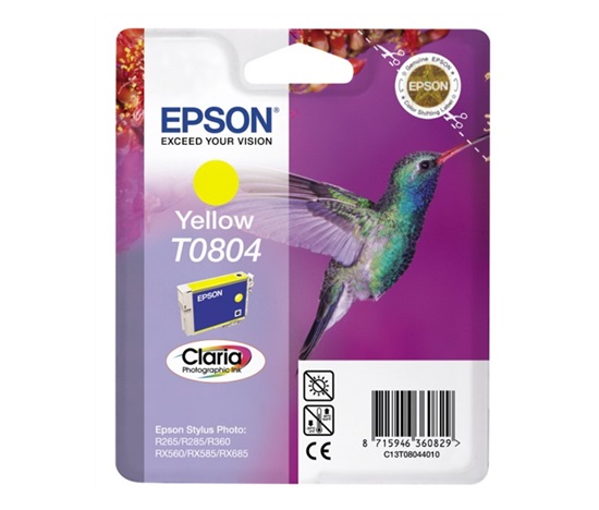 EPSON ink bar CLARIA Stylus photo "Kolibřík" R265/ RX560/ R360 - yellow