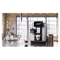 DeLonghi PrimaDonna Soul ECAM 610.55.SB automatický kávovar, 1450 W, 19 bar, vestavěný mlýnek, chytrý, mléčný systém