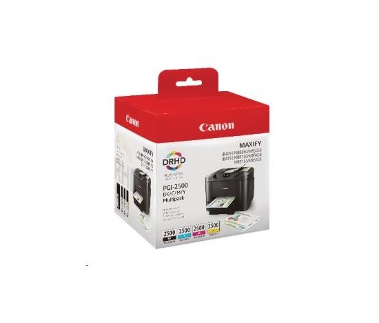 Canon CARTRIDGE PGI-2500 BK/C/M/Y Multi-pack pro Maxify MB5050,515x5350,545x, iB4150