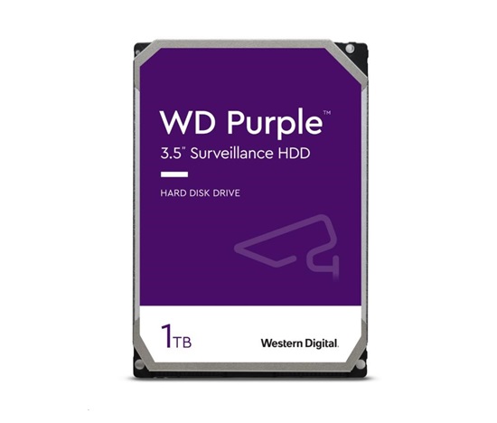 WD PURPLE WD11PURZ 1TB, SATA III 3.5", 64MB 5400RPM, 110MB/s, Low Noise, CMR