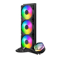 Cooler Master vodní chladič MasterLiquid 360 Atmos ARGB, 3x120mm, LGA1851, AM5, černá