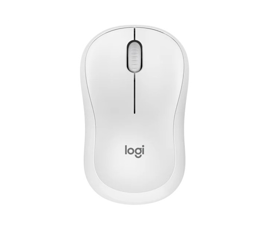 Logitech myš M240 Tichá bezdrátová myš, bílá, EMEA