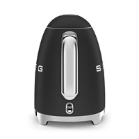Smeg KLF03BLMEU, rychlovarná konvice, 1,7 l, (7 šálků), 2400 W, styl 50. let, matná černá