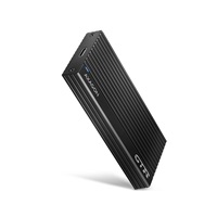 BAZAR - AXAGON EEM2-GTR, USB-C 3.2 Gen 2 - M.2 NVMe SSD kovový THIN RIB box - Po opravě (Náhradní krabice)