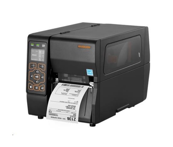 Bixolon XT3-43, 12 dots/mm (300 dpi), display, USB, USB Host, RS232, Ethernet