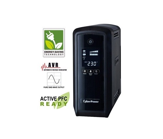 BAZAR - CyberPower PFC SineWave LCD GP UPS 900VA/540W, Schuko zásuvky - předváděcí