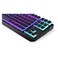 ENDORFY Klávesnice Thock TKL Wireless Red Pudding, Mechanická, Bezdrátová, ARGB, černá