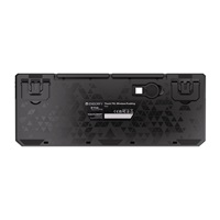 ENDORFY Klávesnice Thock TKL Wireless Red Pudding, Mechanická, Bezdrátová, ARGB, černá