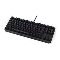 ENDORFY Klávesnice Thock TKL CZ Brown, Mechanická, USB, ARGB, černá