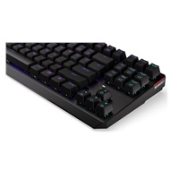 ENDORFY Klávesnice Thock TKL CZ Brown, Mechanická, USB, ARGB, černá