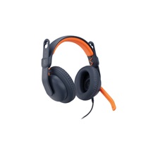 Logitech Sluchátka Zone Learn, okolo uši, 3,5mm , modrá