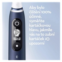 Oral-B iO Series 7 Sapphire elektrický zubní kartáček, 5 režimů, cestovní pouzdro, rychlonabíjecí stanice
