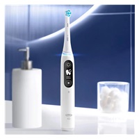 Oral-B iO Series 6 elektrický zubní kartáček, 5 režimů, časovač, tlakový senzor, mobilní aplikace, bílá