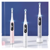 Oral-B iO Series 6 elektrický zubní kartáček, 5 režimů, časovač, tlakový senzor, mobilní aplikace, bílá