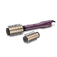 BaByliss Big Hair Dual AS950E fialový horkovzdušný rotační kulmofén, ionizační technologie, 2 teploty