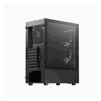 ADATA XPG case VALOR MESH Mid-Tower, bez zdroje, 4x 120mm Fan, Černá