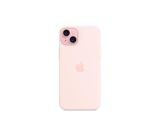 APPLE iPhone 15 Plus Silicone Case with MagSafe - Light Pink