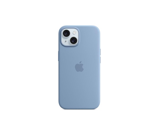 APPLE iPhone 15 Silicone Case with MagSafe - Winter Blue