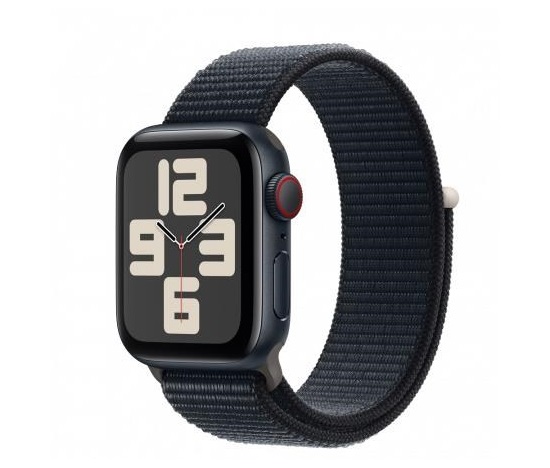 APPLE Watch SE GPS + Cellular 44mm Midnight Aluminium Case with Midnight Sport Loop