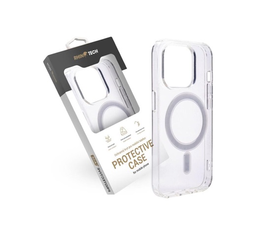 RhinoTech MAGcase Clear pro Apple iPhone 14 Pro transparentní