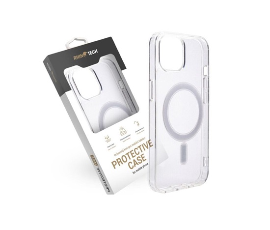 RhinoTech MAGcase Clear pro Apple iPhone 14 transparentní