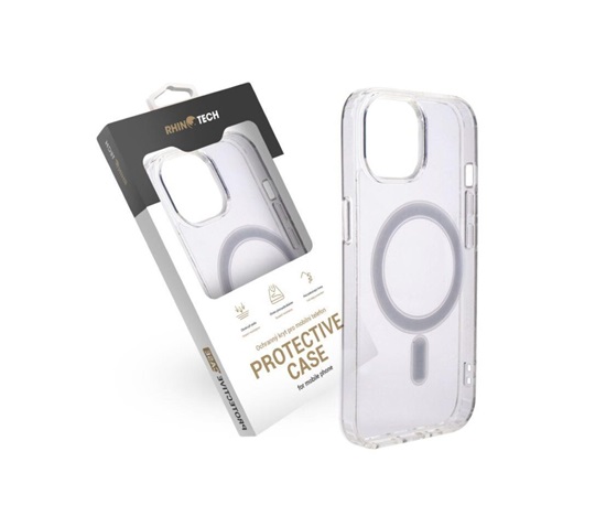 RhinoTech MAGcase Clear pro Apple iPhone 15 Pro Max transparentní
