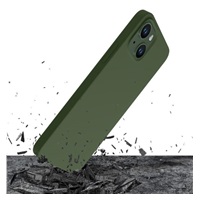 3mk Hardy Silicone MagCase pro Apple iPhone 15 Plus, Alphine Green