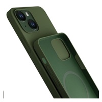 3mk Hardy Silicone MagCase pro Apple iPhone 15 Plus, Alphine Green