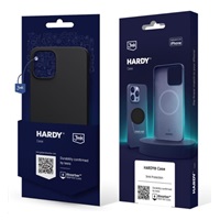 3mk Hardy Silicone MagCase pro Apple iPhone 15 Plus, Graphite