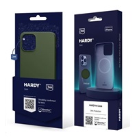 3mk Hardy Silicone MagCase pro Apple iPhone 15, Alphine Green