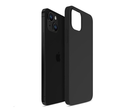 3mk Hardy Silicone MagCase pro Apple iPhone 15, Graphite