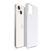 3mk ochranný kryt HARDY Silicone MagCase pro Apple iPhone 15, Silver-White