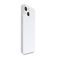 3mk Hardy Silicone MagCase pro Apple iPhone 15, Silver-White